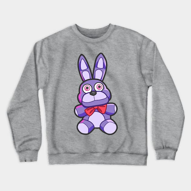 FNAF Bonnie Plush Toy Crewneck Sweatshirt by YYGemini